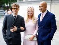 At Mel B's wedding (Image via Getty)
